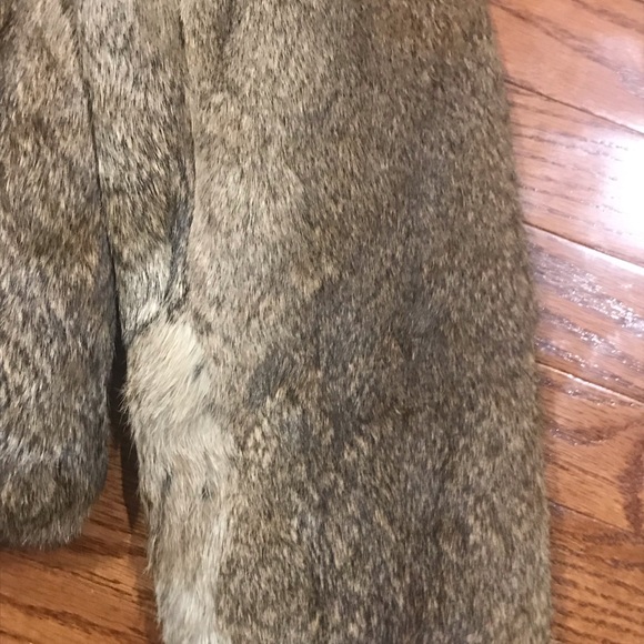 Authentic Rabbit Fur Coat - Picture 6 of 8